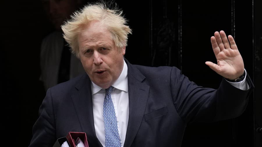 Britský expremiér Boris Johnson