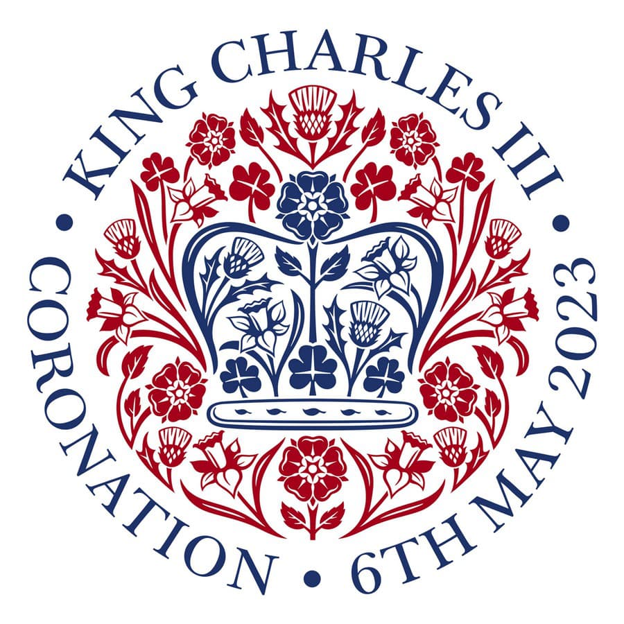 Oficiálne logo korunovácie kráľa