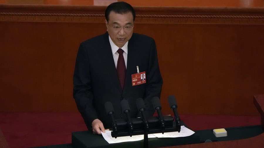 Čínsky premiér Li Kche-čchiang.