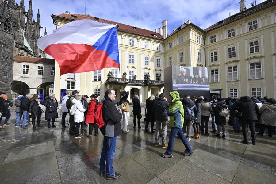 Inaugurácia novozvoleného českého prezidenta