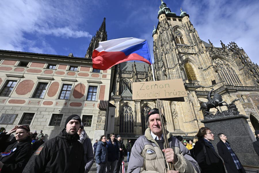 Inaugurácia novozvoleného českého prezidenta