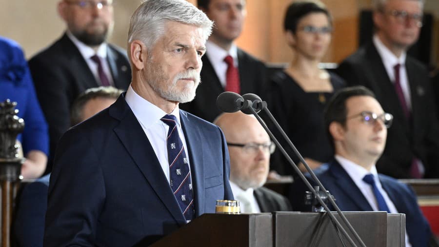 Nový český prezident zložil