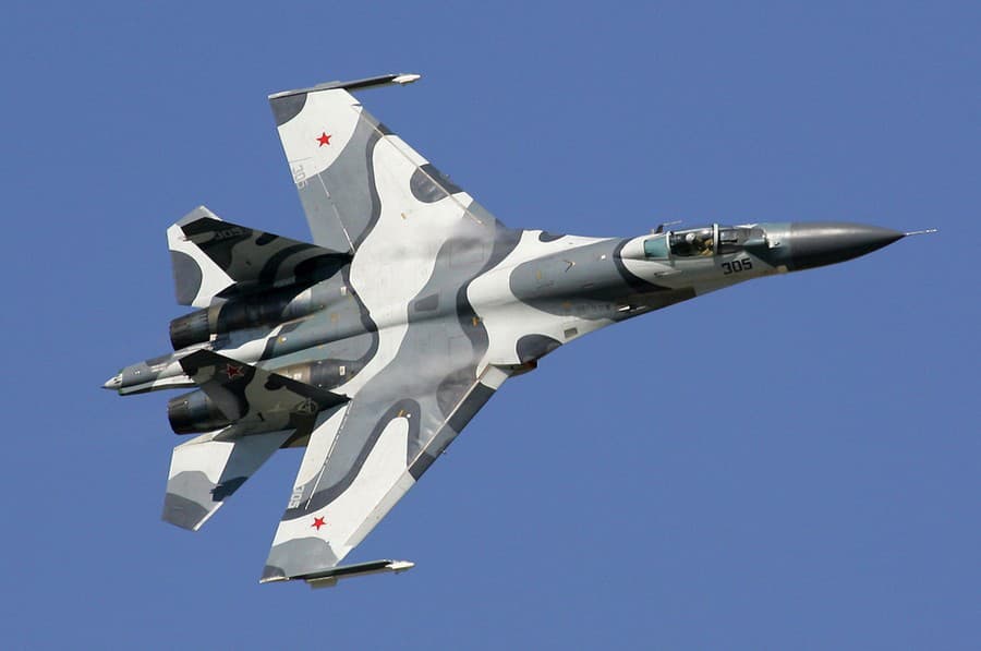 Na incidente sa podieľali dve ruské stíhačky Su-27.