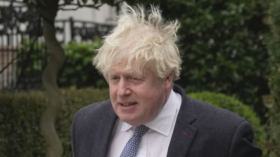 Bývalý britský premiér Boris