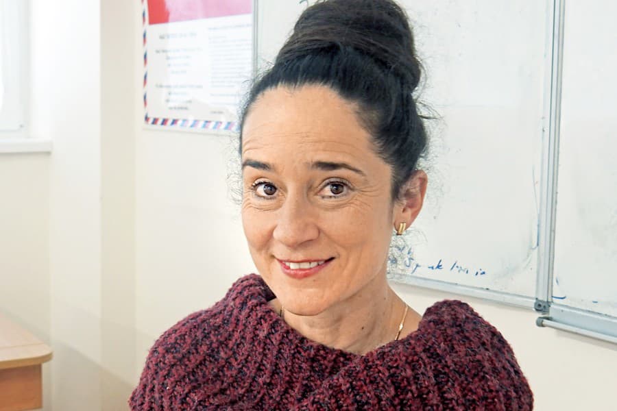 Lucie Ondrušová (44), učiteľka slovenského jazyka