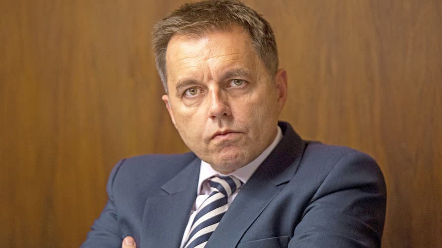 Guvernér NBS Peter Kažimír