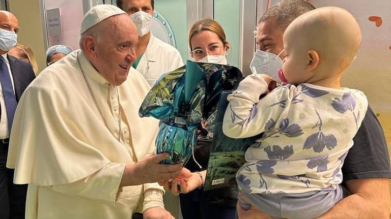 Pápež František pozdravil deti