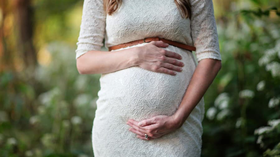 Pregnant Woman Photoshoot