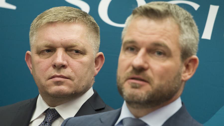 Robert Fico (vľavo) a