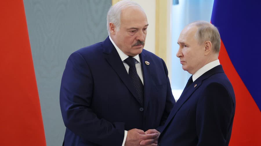 Bieloruský líder Alexandr Lukašenko