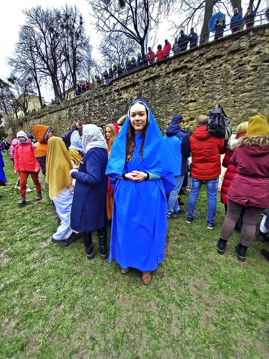 Mária Štefaničová (18), predstaviteľka