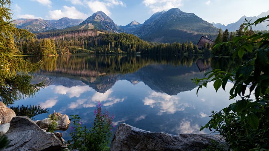 Štrbské Pleso, Slovensko.