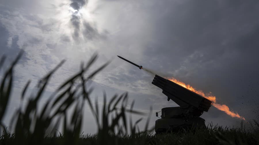 Viachlavňový salvový raketomet ukrajinskej