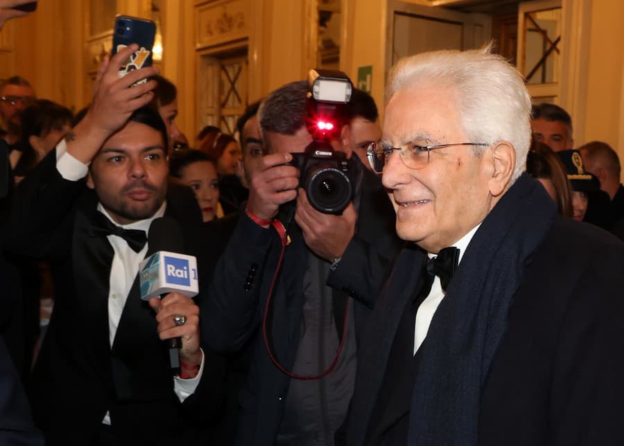 Taliansky prezident Sergio Mattarella