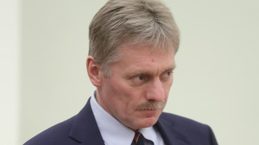 Hovorca Kremľa Dmitrij Peskov.