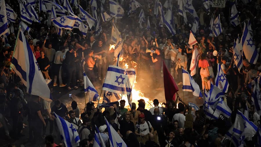 Hromadné protesty v Izraeli