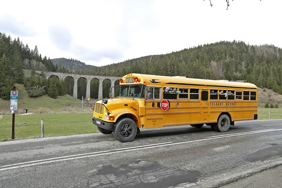 Žltý autobus z Texasu!