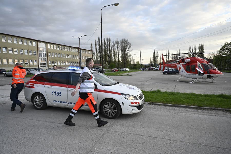 Osem zranených, ktorí utrpeli