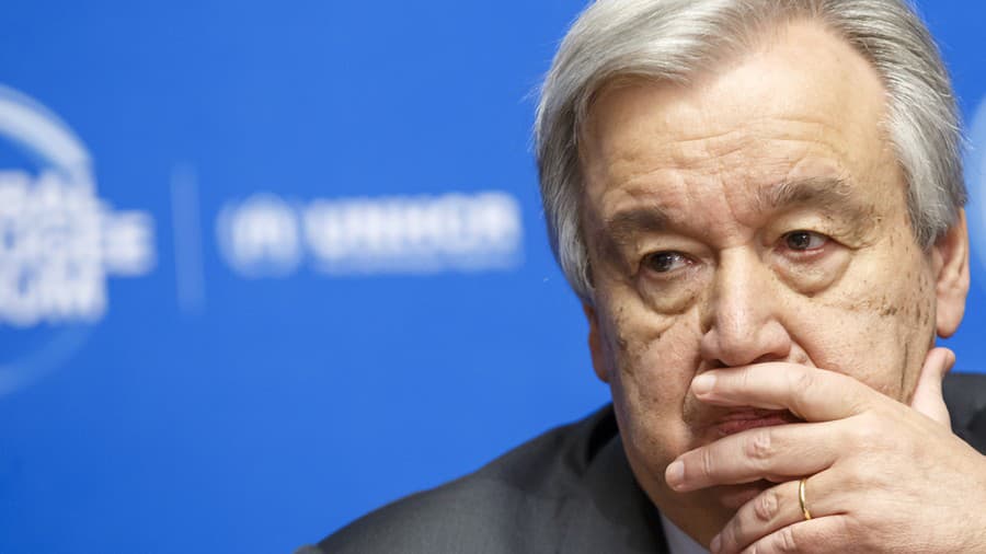 Šéf OSN António Guterres