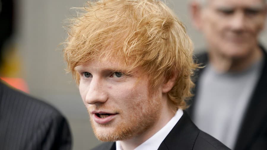 Spevák Ed Sheeran