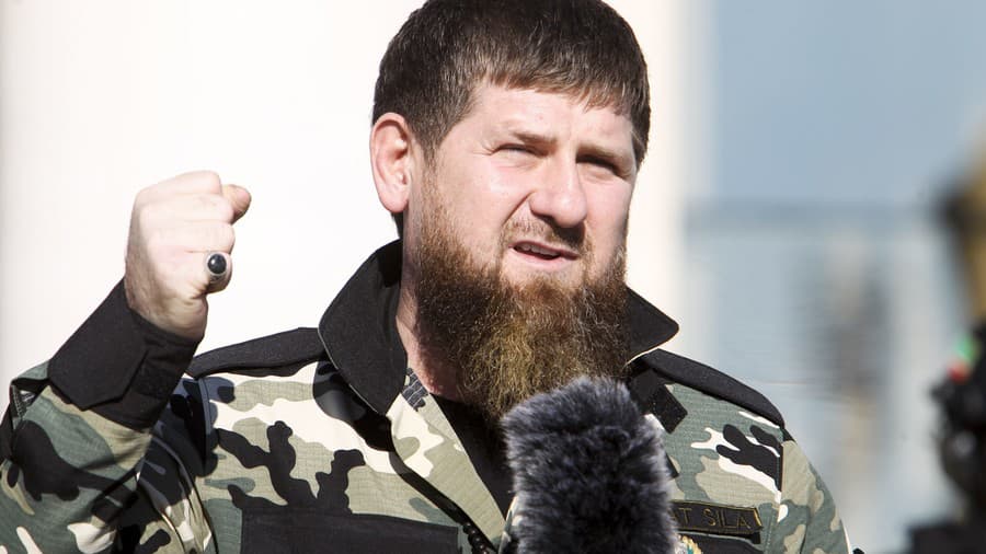 Čečenský vodca Ramzan Kadyrov