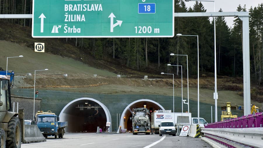 Na snímke tunel Bôrik.