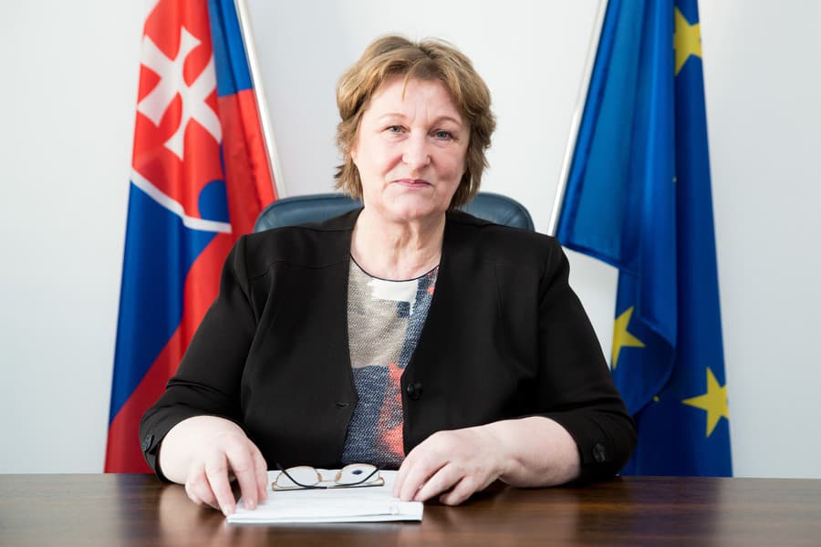 Ministerka spravodlivosti, Jana Dubovcová.