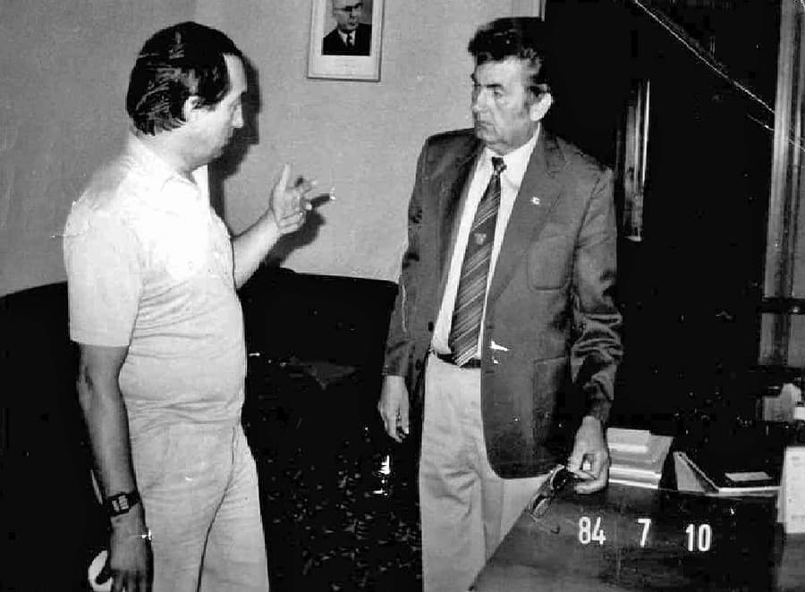 1984: So šéfom Tiborom