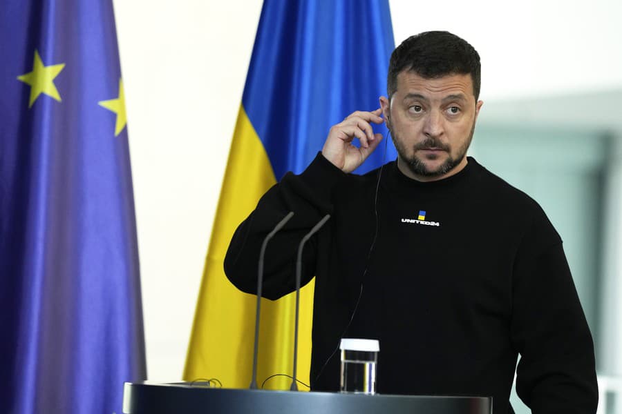 Ukrajinský prezident Volodymyr Zelenskyj