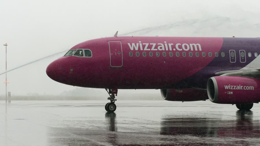 Lietadlo Wizz Air sa