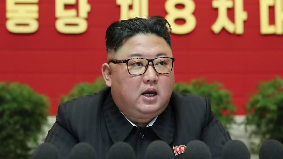 Severokórejský vodca Kim Čong-un.