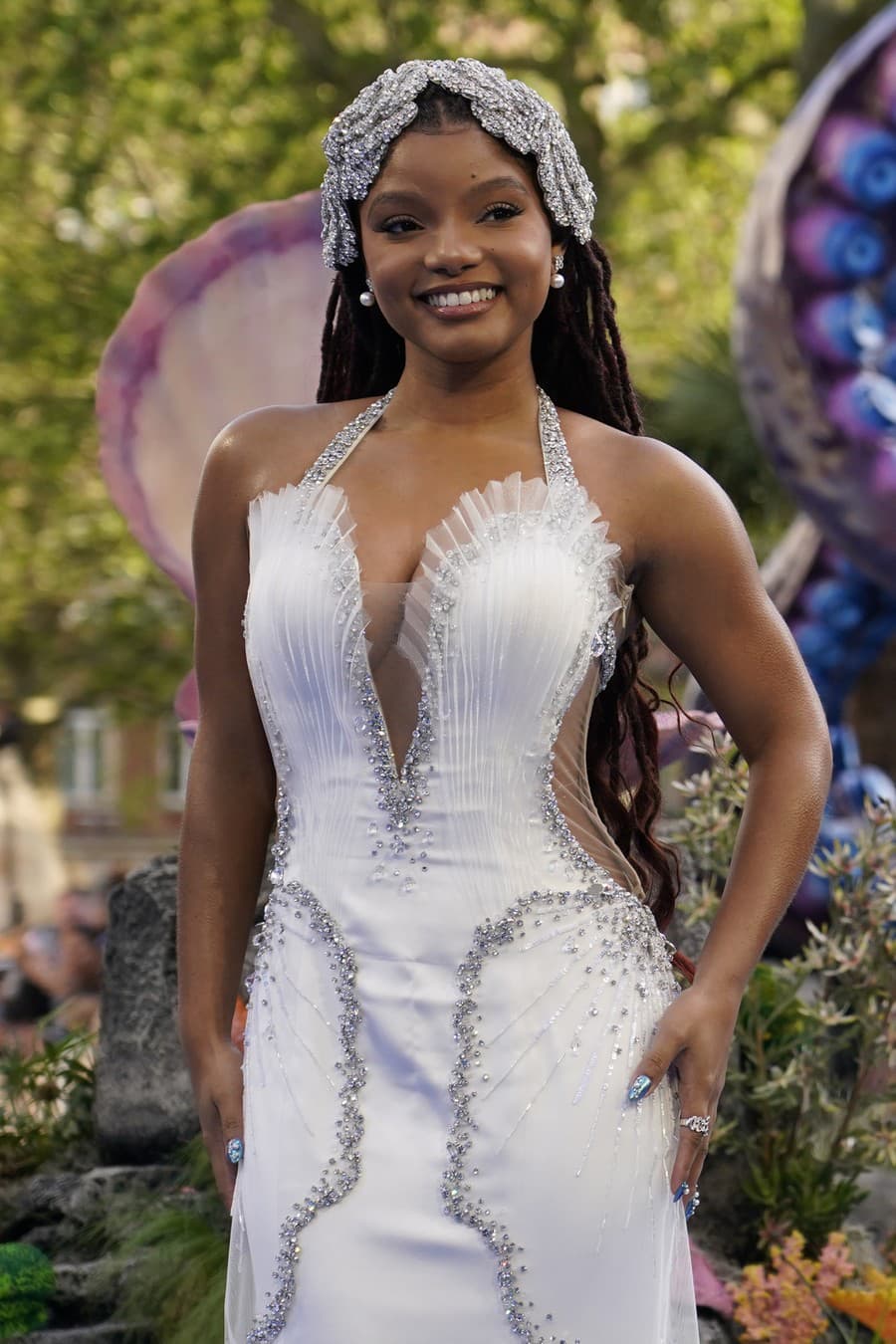 Halle Bailey na premiére