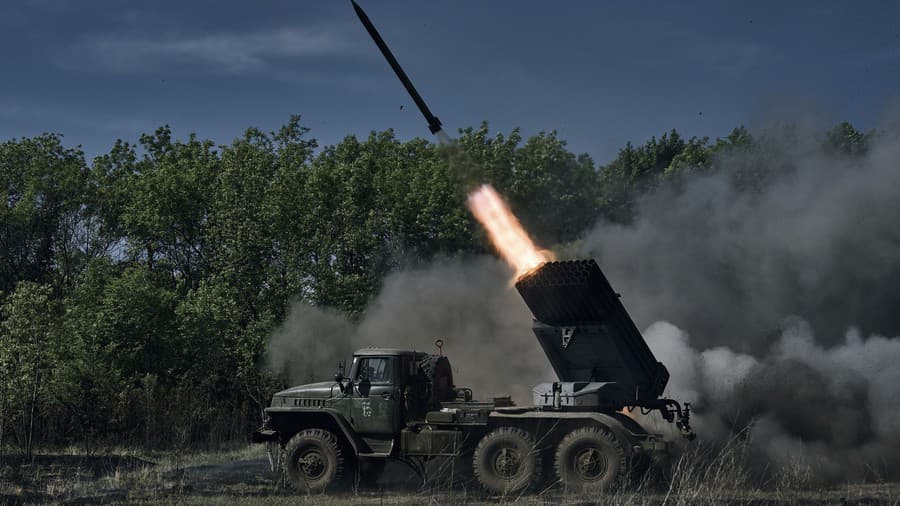 Raketomet Grad ukrajinskej armády