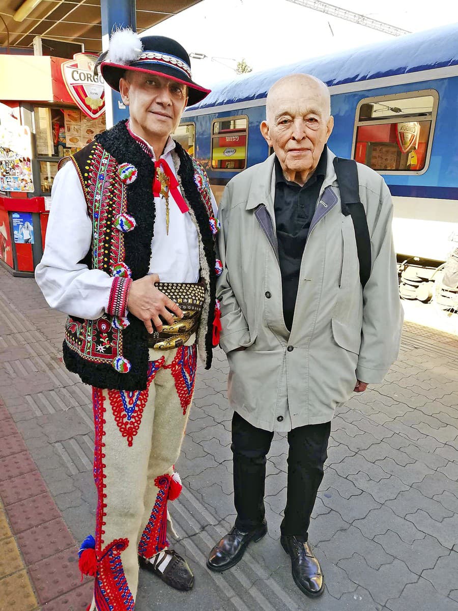 S IVANOM PLICKOM: Syn slávneho Karola Plicku naplno podporuje aktivity v Ždiari. 
