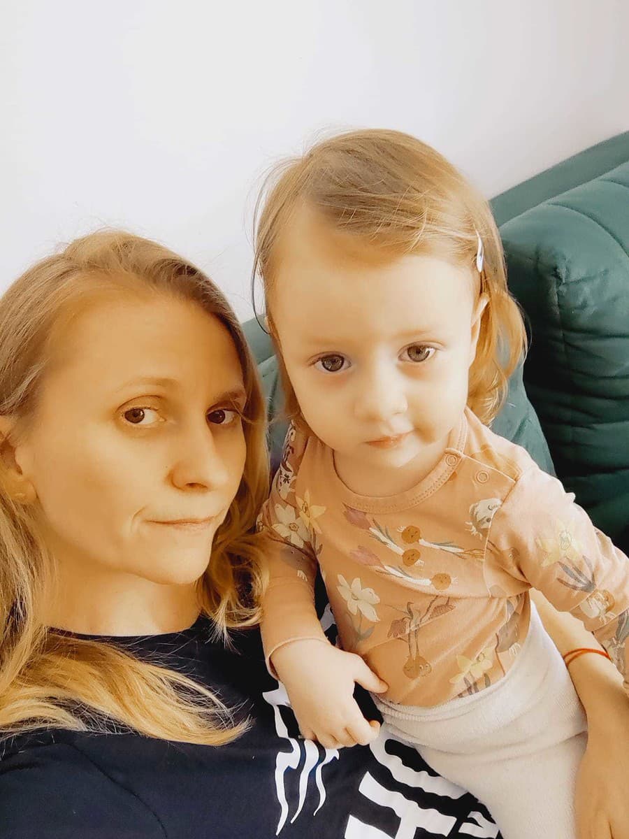 Dievčatko sa medicíny dočkalo po 132 dňoch v polovici apríla.