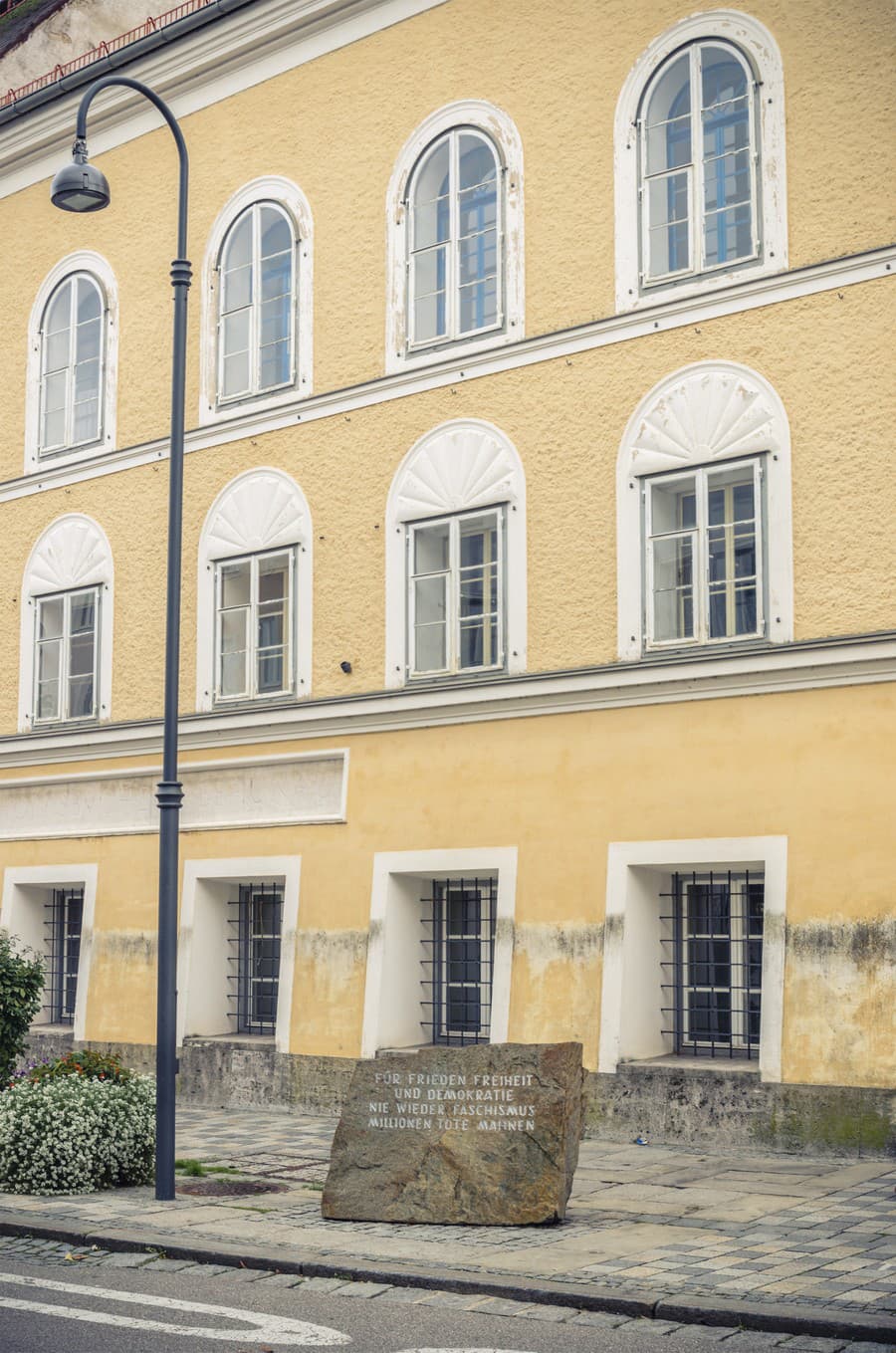 Rodný dom Adolfa Hitlera v meste Braunau am Inn