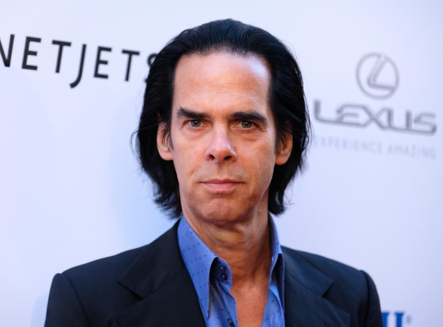 Spevák Nick Cave.