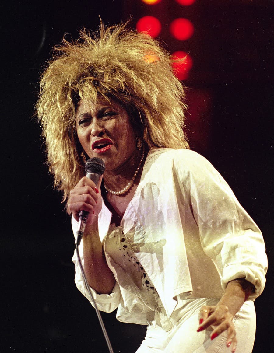 Rocková speváčka Tina Turner