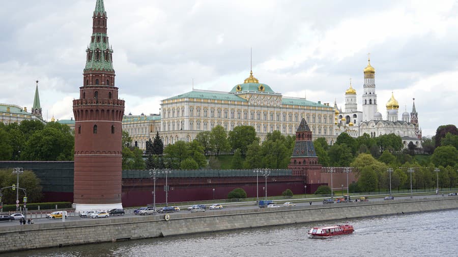 Pohľad na Kremeľ v