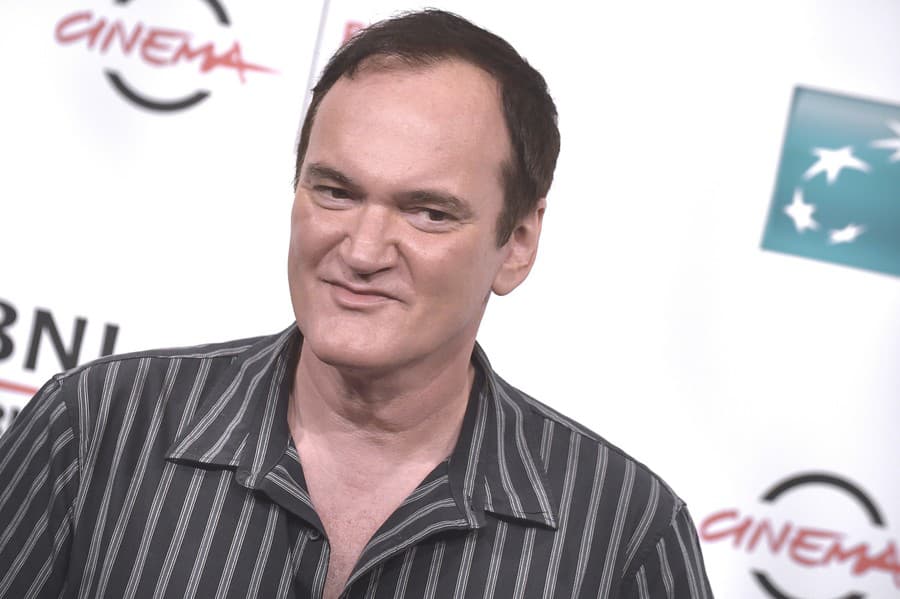 Slávny režisér Quentin Tarantino.