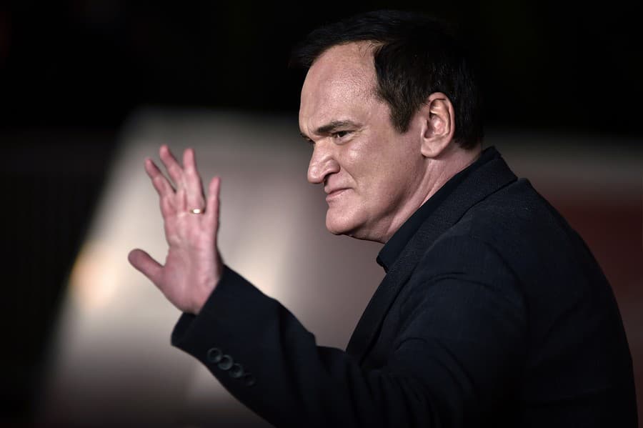 Slávny režisér Quentin Tarantino.