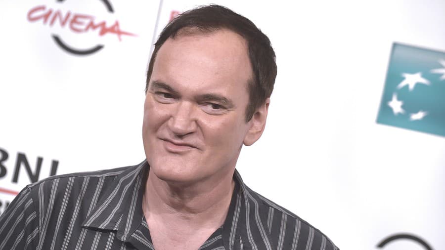 Slávny režisér Quentin Tarantino.