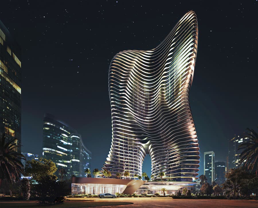 Bugatti Residences propose un total de 182 appartements.