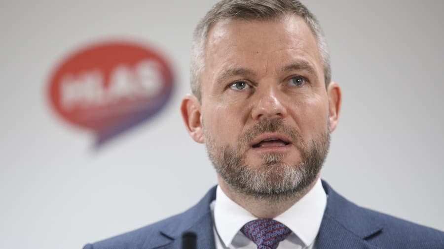 Na snímke Peter Pellegrini.