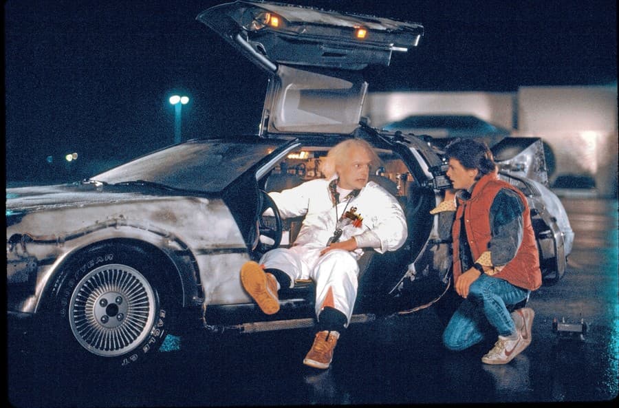 DeLorean DMC-12 z Návratu do budúcnosti