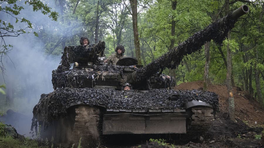 Ukrajinci podnikli nočný tankový