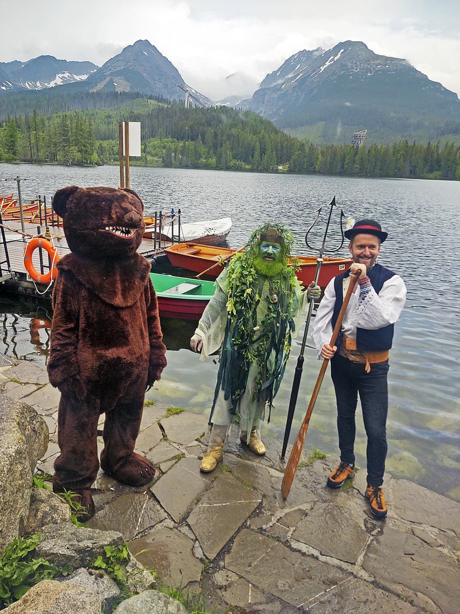 Na otváraní sezóny nechýbal ani Poseidon či medveď. 