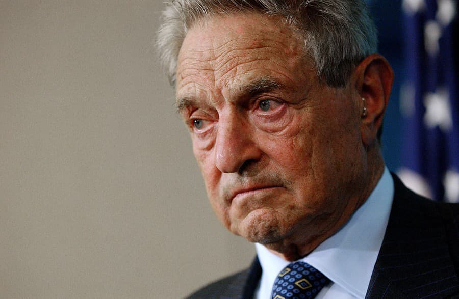 Miliardár George Soros