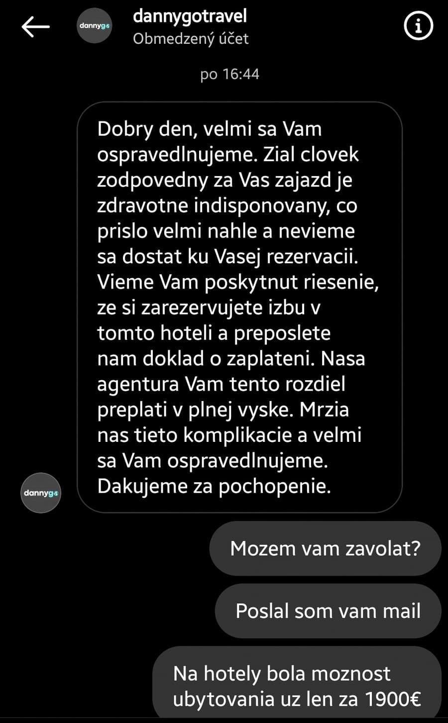 Takto ich cestovka naťahovala