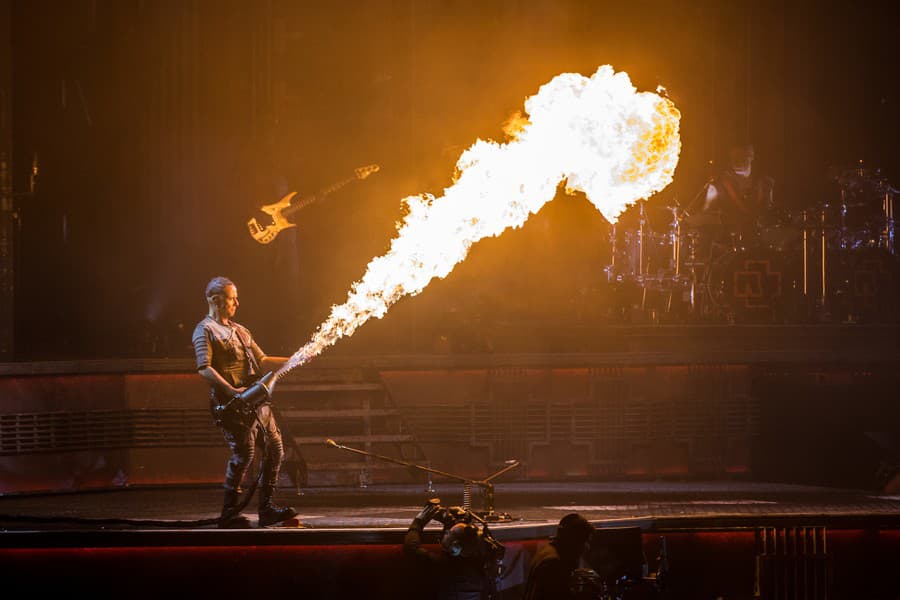 Rammstein rozpútali na trenčianskom